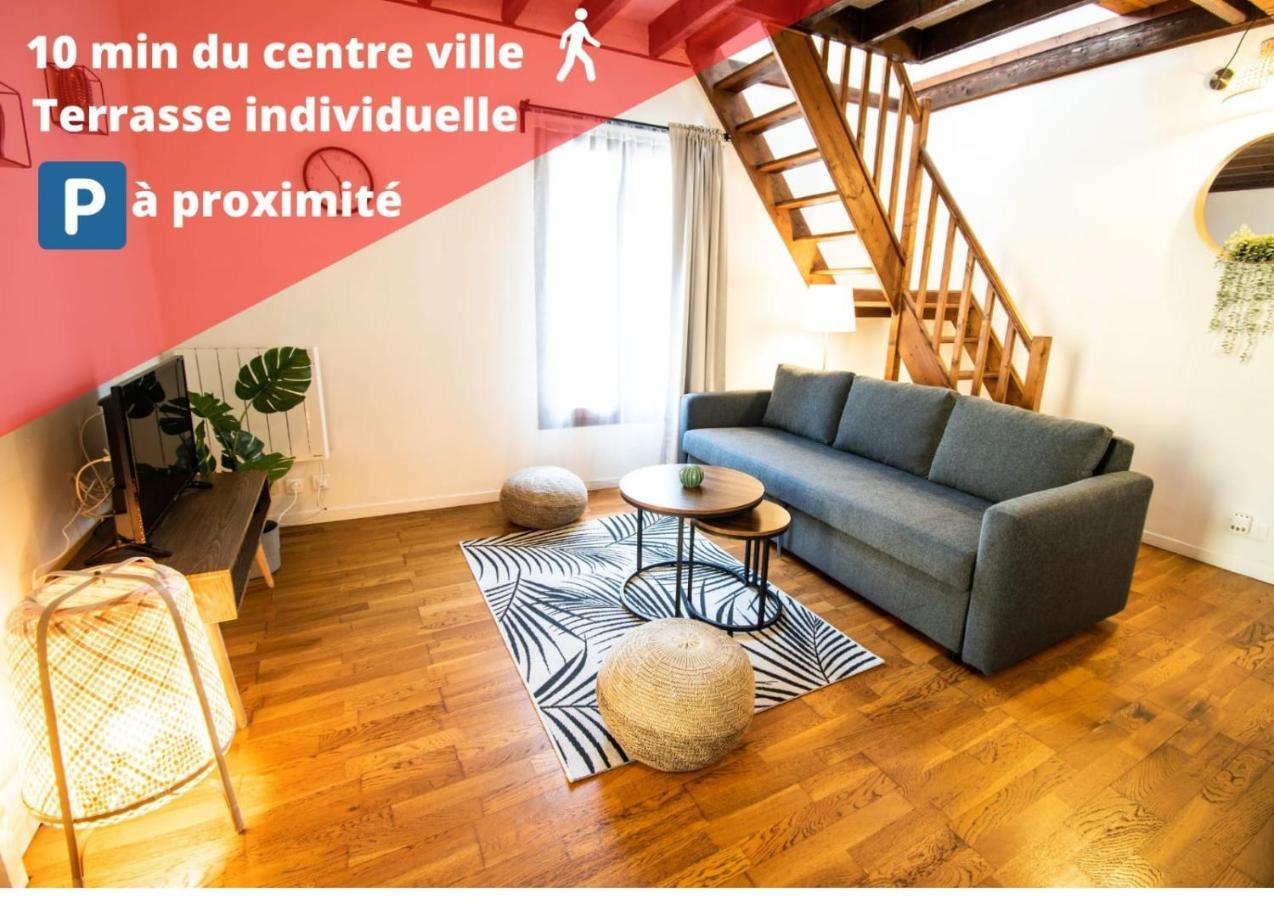 Appartement 2 Pieces Cocooning, Comme Chez Vous ! ปองตัวส์ ภายนอก รูปภาพ